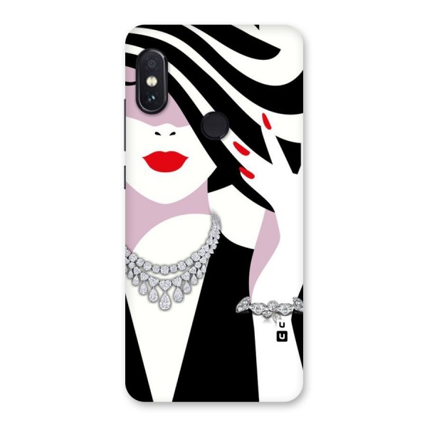 Women Beauty Back Case for Redmi Note 5 Pro