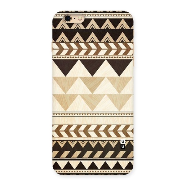 Wooden Printed Chevron Back Case for iPhone 6 Plus 6S Plus