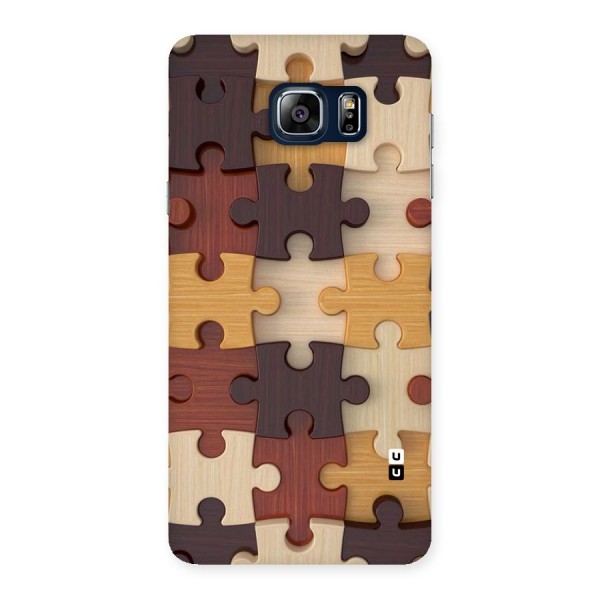Wooden Puzzle (Printed) Back Case for Galaxy Note 5