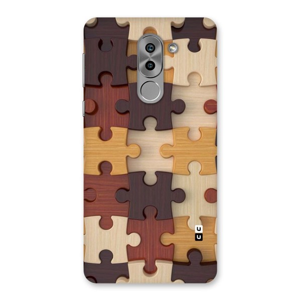 Wooden Puzzle (Printed) Back Case for Honor 6X