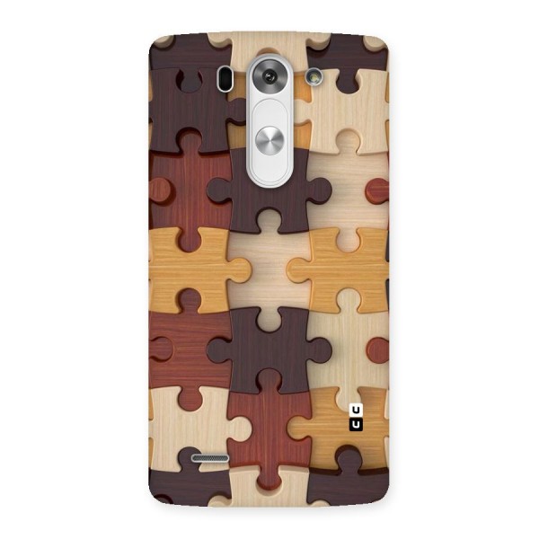 Wooden Puzzle (Printed) Back Case for LG G3 Beat