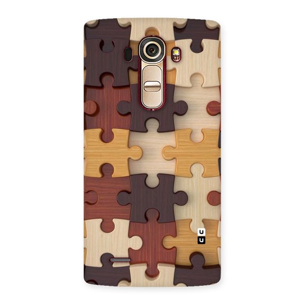 Wooden Puzzle (Printed) Back Case for LG G4