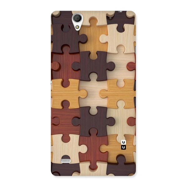 Wooden Puzzle (Printed) Back Case for Sony Xperia C4