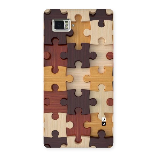 Wooden Puzzle (Printed) Back Case for Vibe Z2 Pro K920