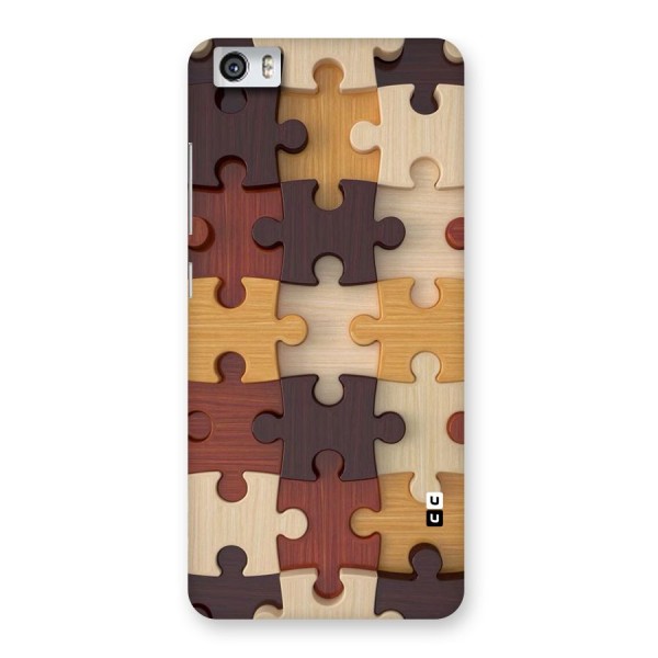 Wooden Puzzle (Printed) Back Case for Xiaomi Redmi Mi5