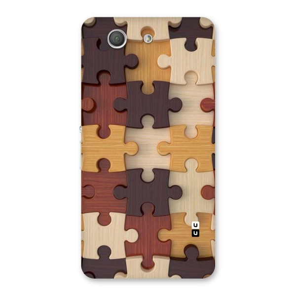 Wooden Puzzle (Printed) Back Case for Xperia Z3 Compact