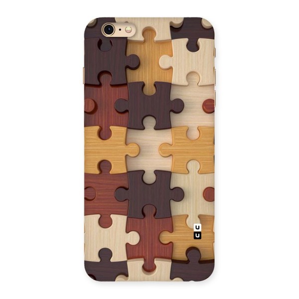 Wooden Puzzle (Printed) Back Case for iPhone 6 Plus 6S Plus