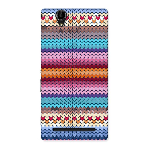 Woolen Back Case for Sony Xperia T2