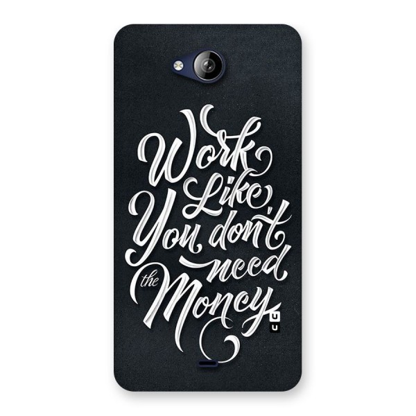 Work Like King Back Case for Canvas Play Q355