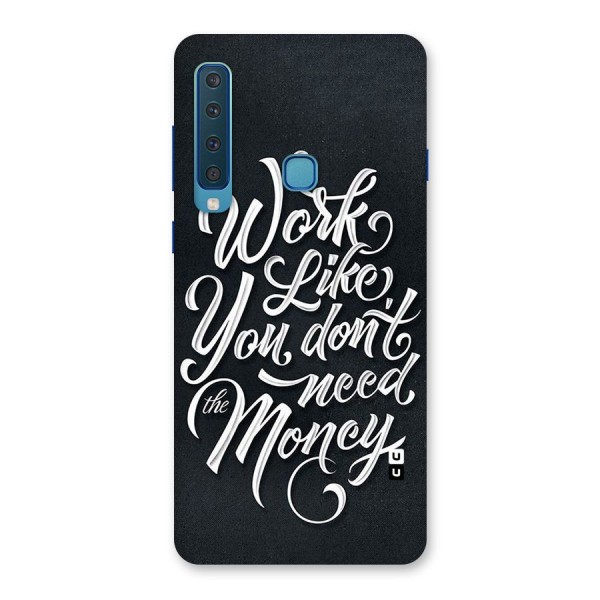 Work Like King Back Case for Galaxy A9 (2018)
