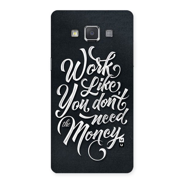 Work Like King Back Case for Galaxy Grand 3