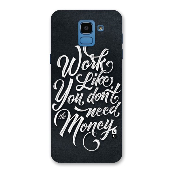 Work Like King Back Case for Galaxy On6