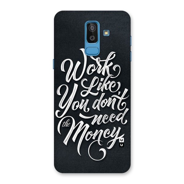 Work Like King Back Case for Galaxy On8 (2018)