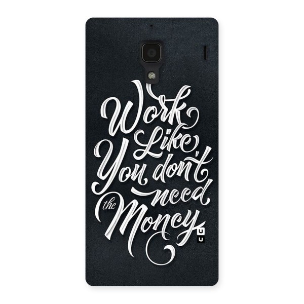 Work Like King Back Case for Redmi 1S