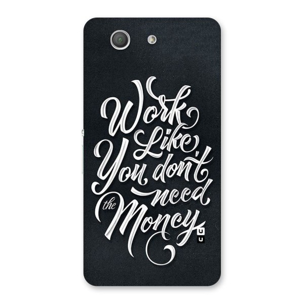 Work Like King Back Case for Xperia Z3 Compact