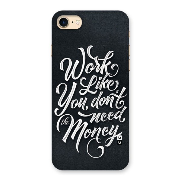 Work Like King Back Case for iPhone 7