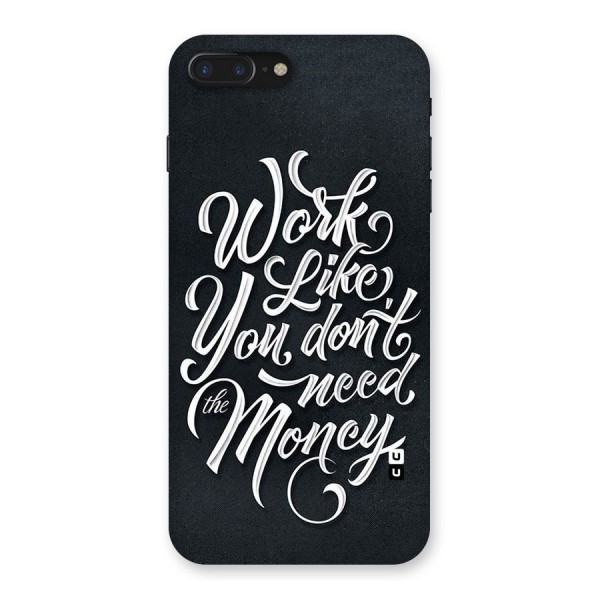 Work Like King Back Case for iPhone 7 Plus