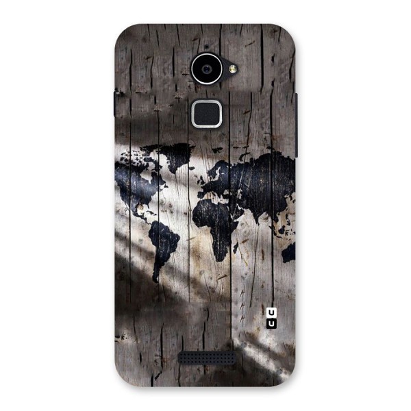 World Map Wood Design Back Case for Coolpad Note 3 Lite