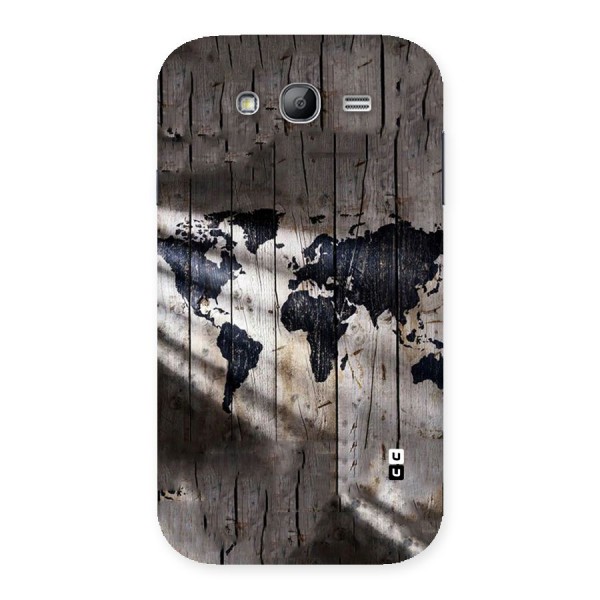 World Map Wood Design Back Case for Galaxy Grand Neo
