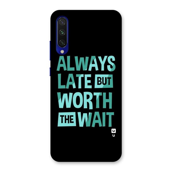 Worth the Wait Back Case for Mi A3