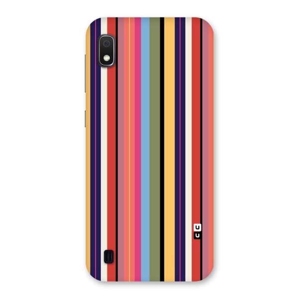 Wrapping Stripes Back Case for Galaxy A10