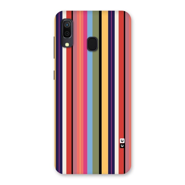Wrapping Stripes Back Case for Galaxy A20
