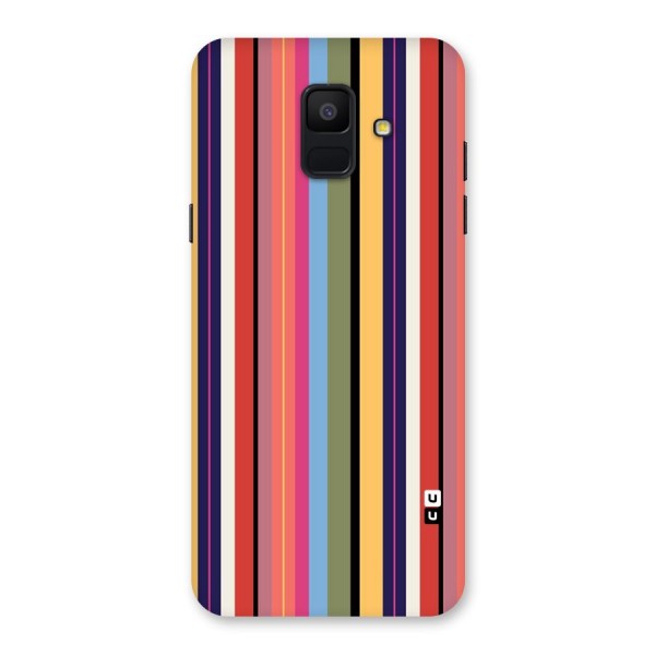 Wrapping Stripes Back Case for Galaxy A6 (2018)