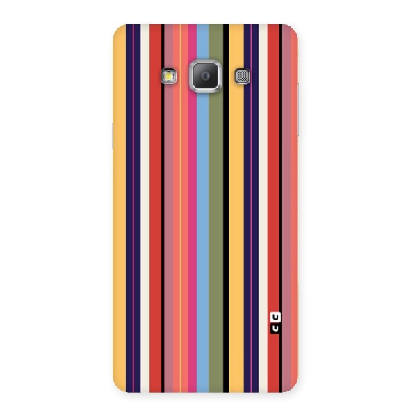 Wrapping Stripes Back Case for Galaxy A7