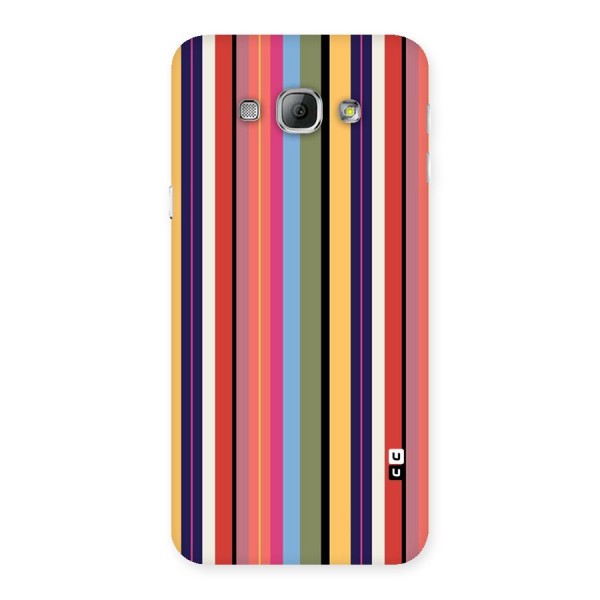 Wrapping Stripes Back Case for Galaxy A8