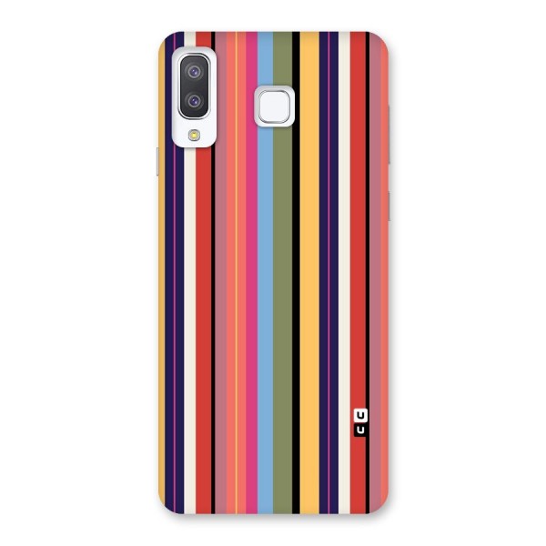 Wrapping Stripes Back Case for Galaxy A8 Star