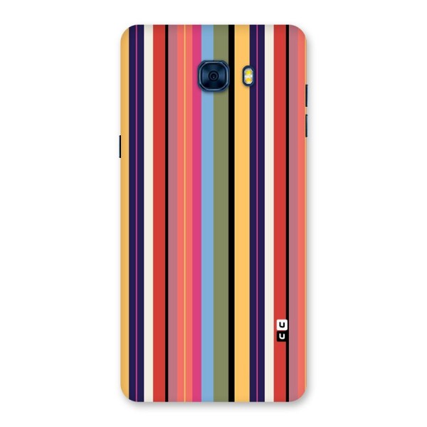 Wrapping Stripes Back Case for Galaxy C7 Pro