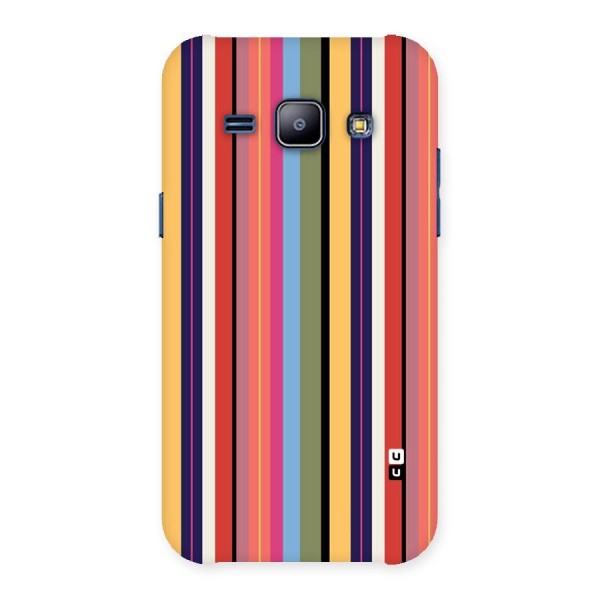 Wrapping Stripes Back Case for Galaxy J1