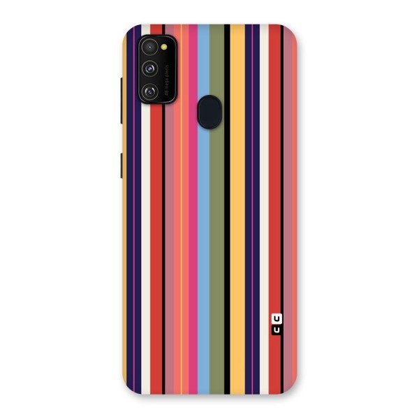Wrapping Stripes Back Case for Galaxy M30s