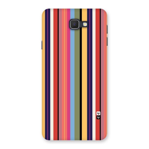 Wrapping Stripes Back Case for Galaxy On7 2016
