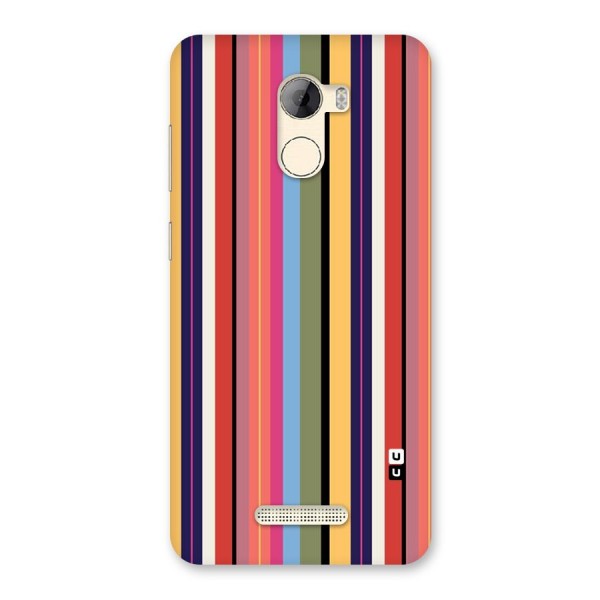 Wrapping Stripes Back Case for Gionee A1 LIte