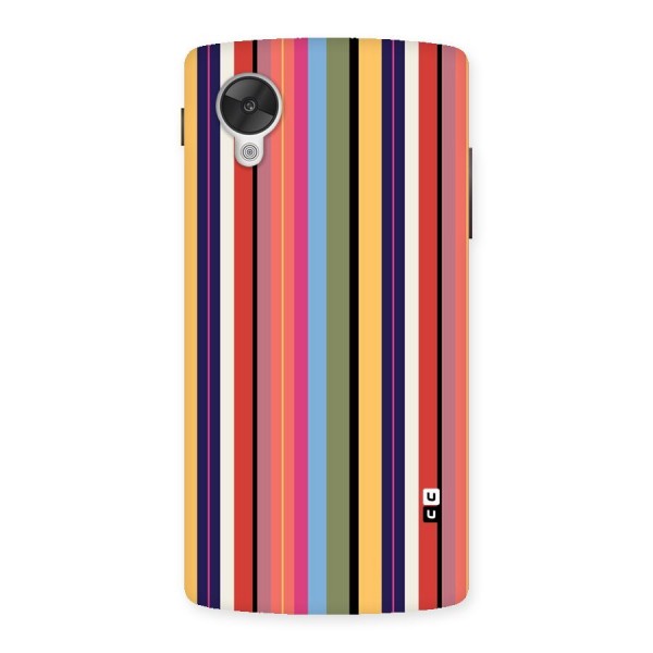 Wrapping Stripes Back Case for Google Nexsus 5