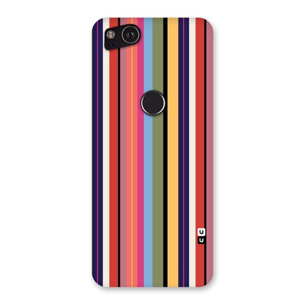Wrapping Stripes Back Case for Google Pixel 2