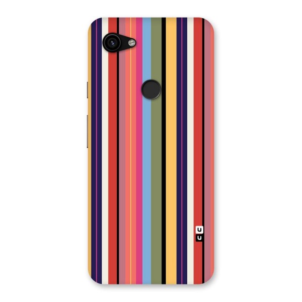 Wrapping Stripes Back Case for Google Pixel 3a XL