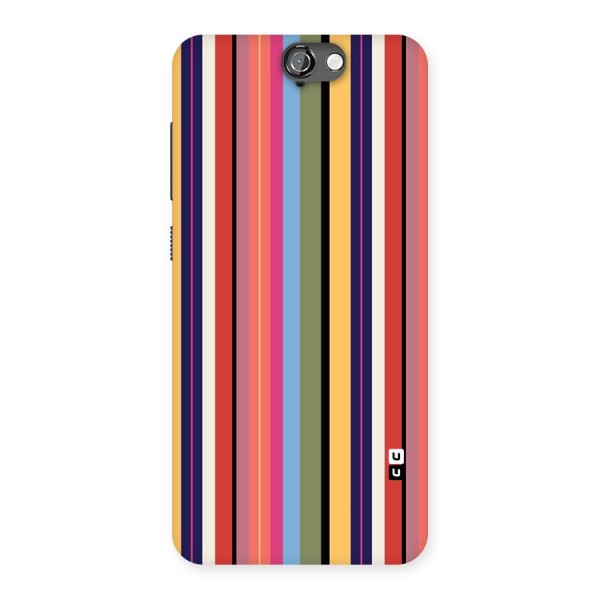 Wrapping Stripes Back Case for HTC One A9