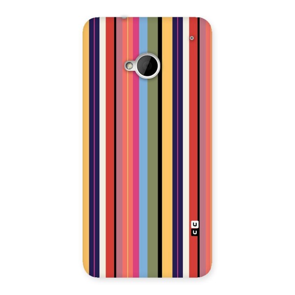 Wrapping Stripes Back Case for HTC One M7
