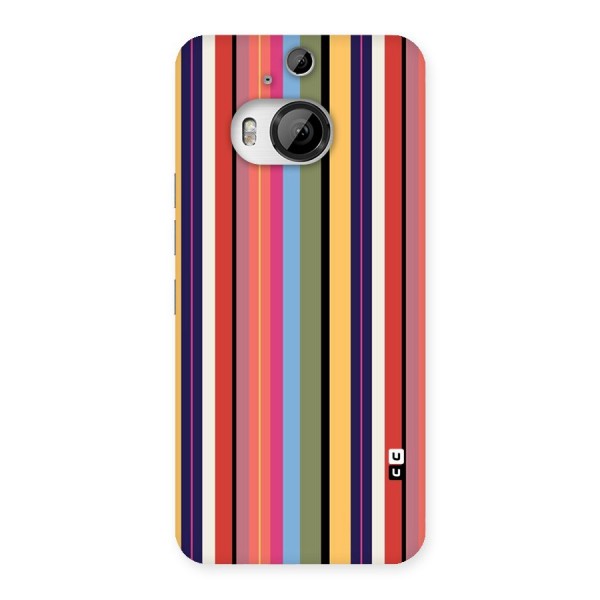 Wrapping Stripes Back Case for HTC One M9 Plus