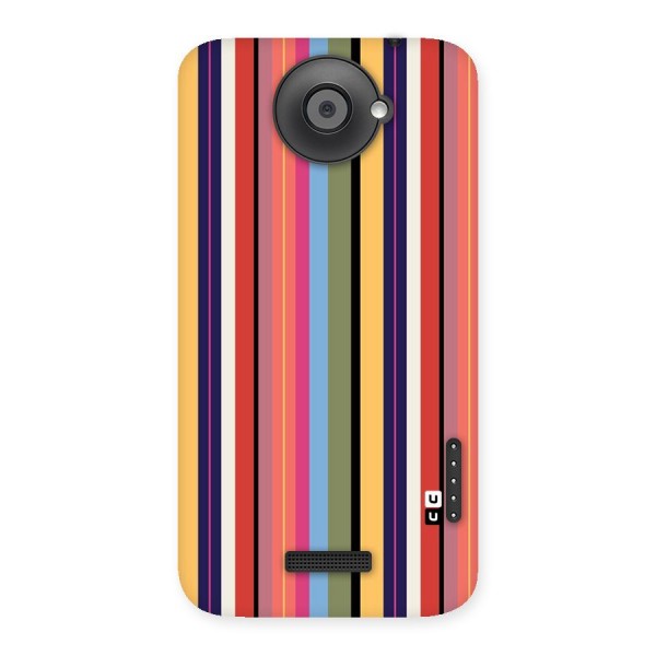 Wrapping Stripes Back Case for HTC One X