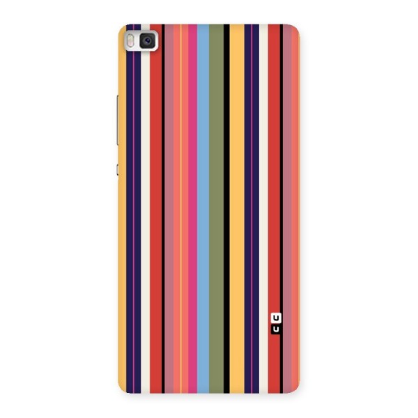 Wrapping Stripes Back Case for Huawei P8
