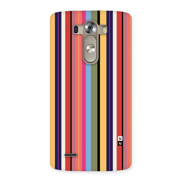 Wrapping Stripes Back Case for LG G3