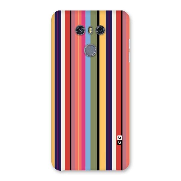 Wrapping Stripes Back Case for LG G6