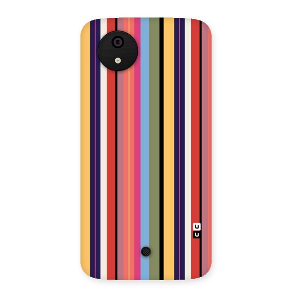 Wrapping Stripes Back Case for Micromax Canvas A1