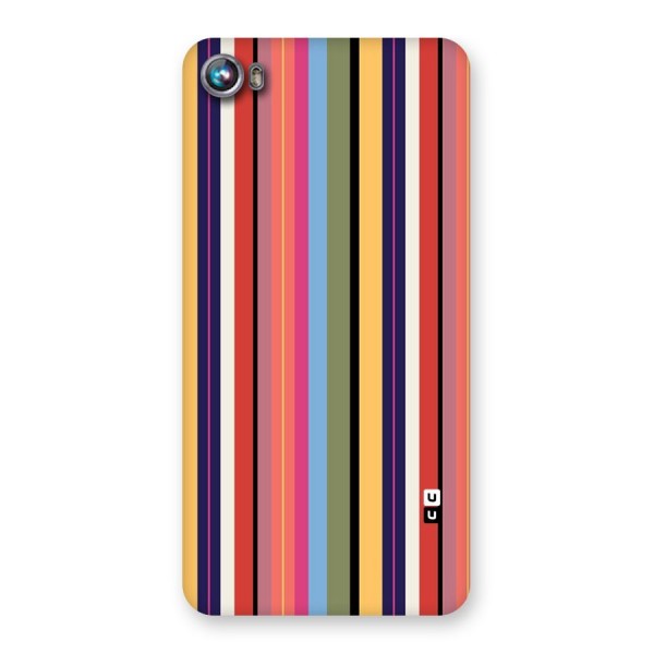 Wrapping Stripes Back Case for Micromax Canvas Fire 4 A107