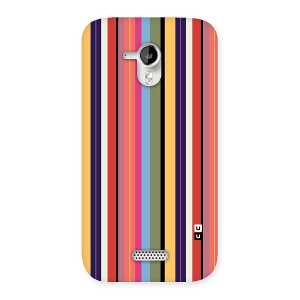 Wrapping Stripes Back Case for Micromax Canvas HD A116