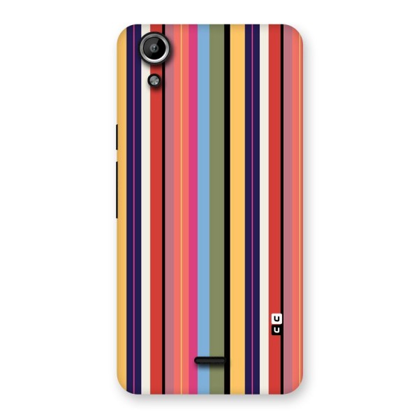 Wrapping Stripes Back Case for Micromax Canvas Selfie Lens Q345
