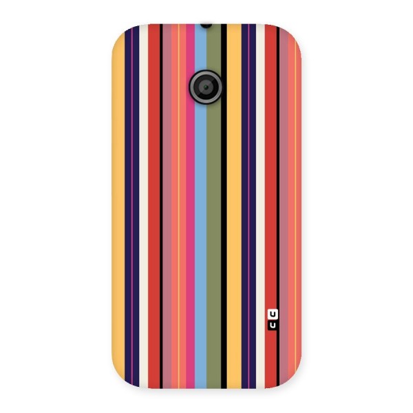 Wrapping Stripes Back Case for Moto E